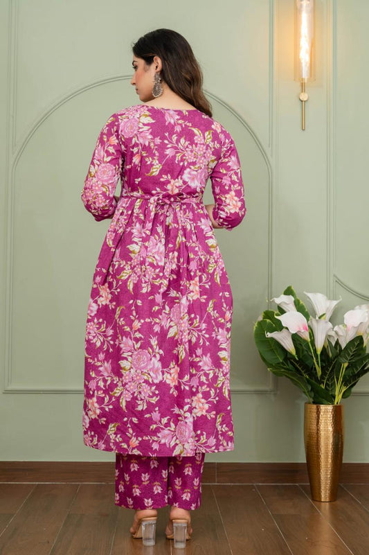 Ayunaa Maternity Kurta Pant Set