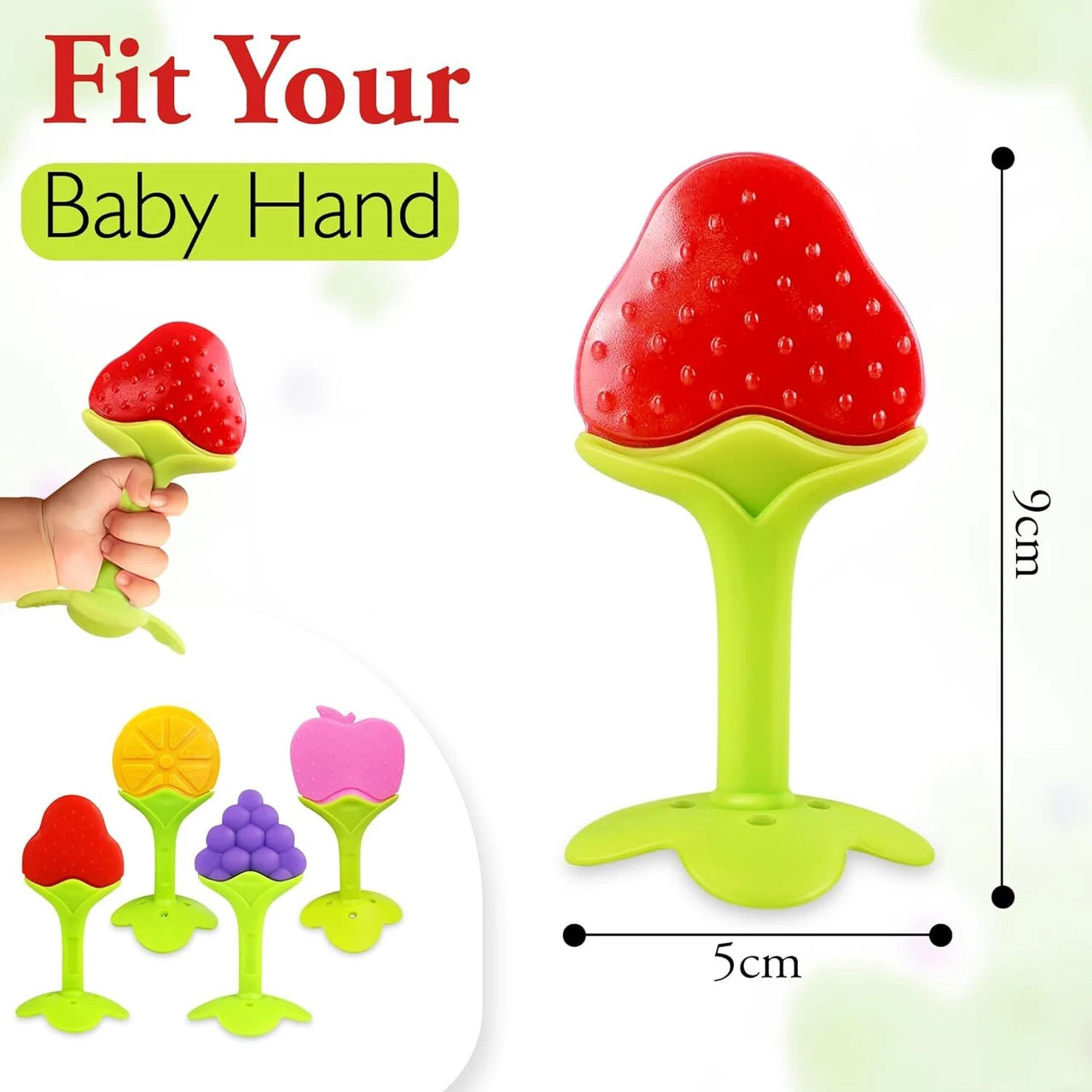 Soft & Safe Silicone Teether for Babies