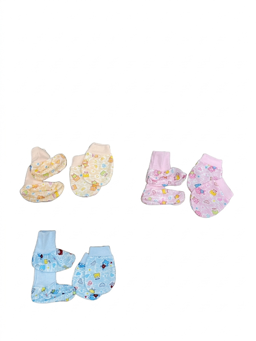 36 item Basic Plus New Born kit Muslin Cotton : Rainbow