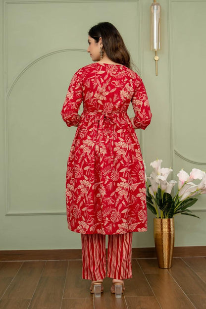 Ayunaa Maternity Kurta Pant Dupatta Set (3pc)