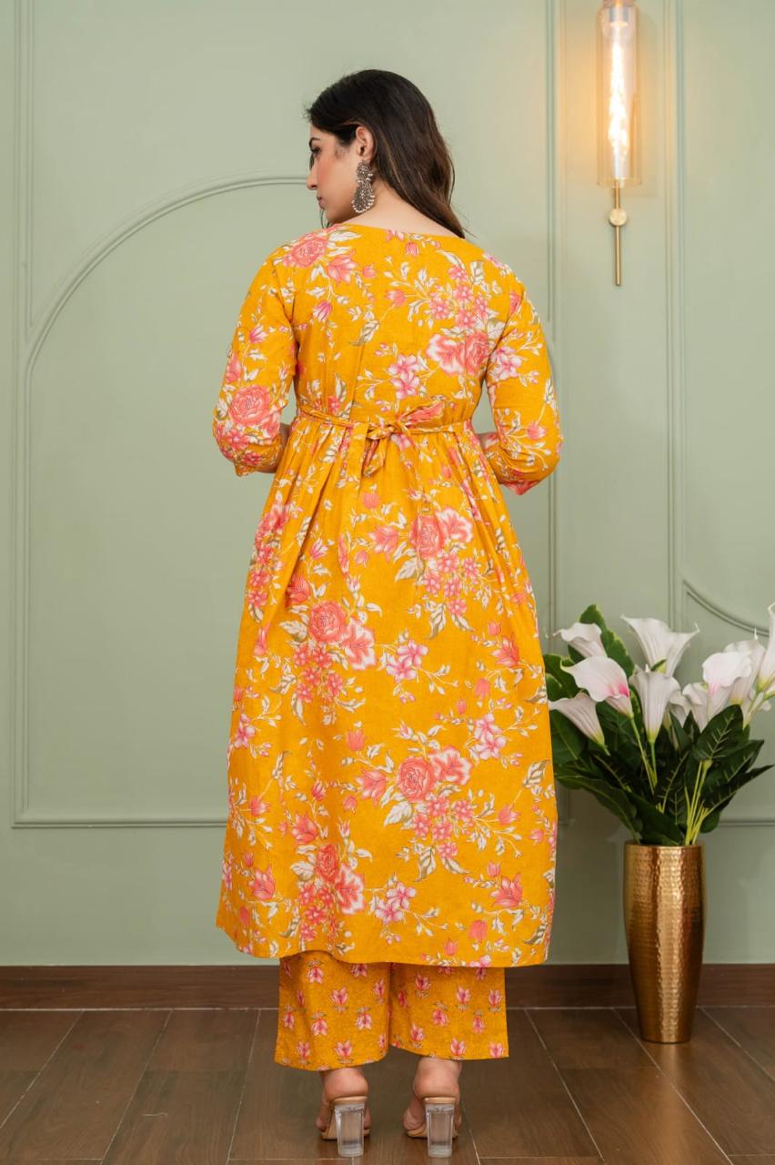 Ayunaa Maternity Kurta Pant Set