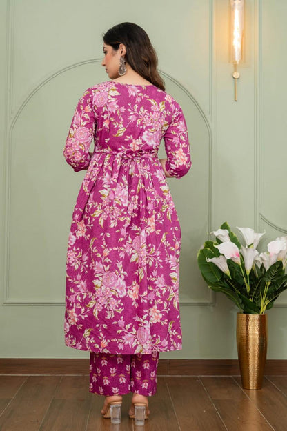 Ayunaa Maternity Kurta Pant Set