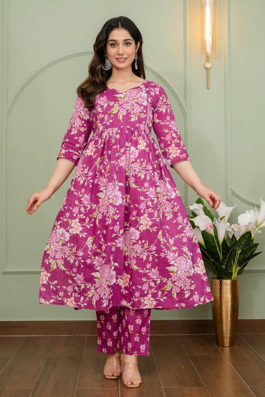 Ayunaa Maternity Kurta Pant Set