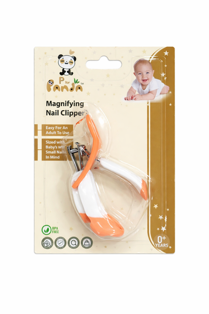 Complete Baby Care Set 👶✨ Powder Puff | Nose Cleaner | Magnifying Nail Cutter | Silicone Spoon