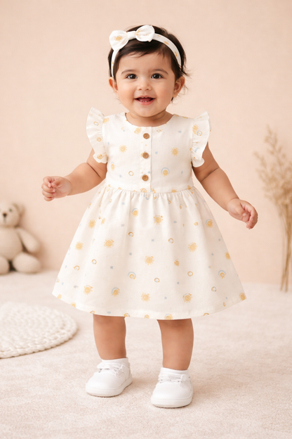 Pack of 2 Summer Muslin Frock