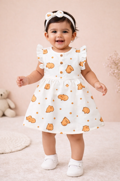 Pack of 2 Summer Muslin Frock