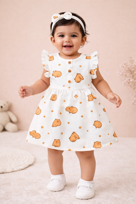 Pack of 2 Summer Muslin Frock