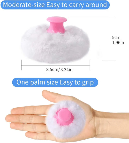 Soft Face Body Cosmetic Powder Puff Sponge with Case