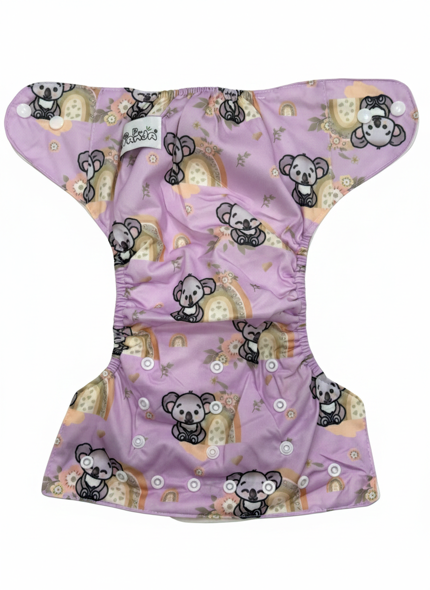 Combo of two Reusable Washable Diaper Pants and one Diaper Pads set for Babies