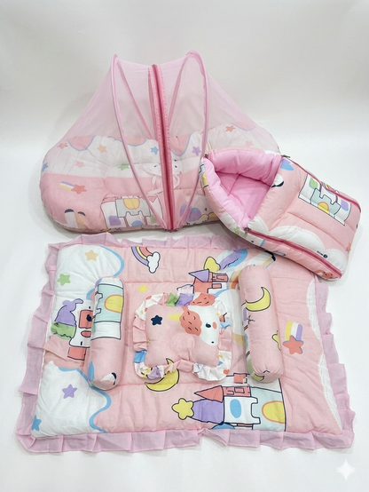 36 item Basic Plus New Born kit Muslin Cotton : Rainbow