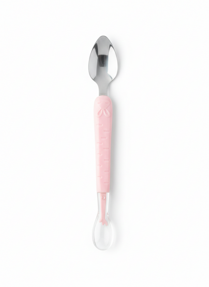 2-in-1 Silicone Baby Spoon – BPA-Free & Safe