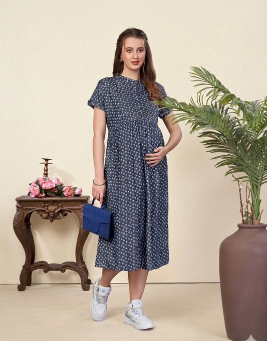 Denim Feeding Dress 💙