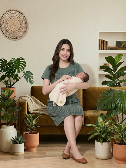 Feeding Maternity Night Gown