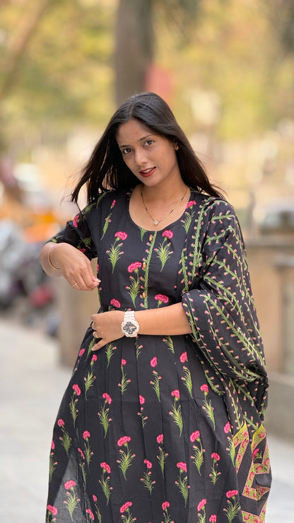 Maternity Kurta Pant Dupatta Set (3pc)