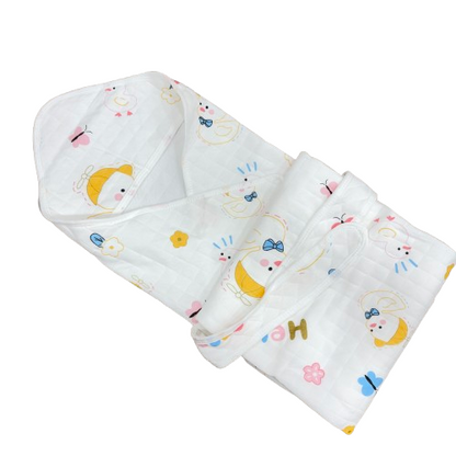 55 items newborn Care Plus kit Muslin- Elephant Print