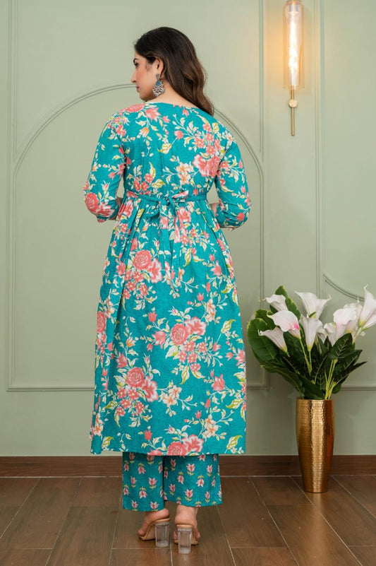 Ayunaa Maternity Kurta Pant Set