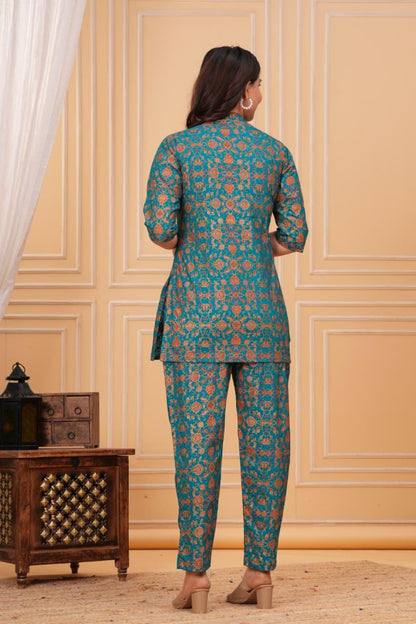 Maternity & Feeding Co-ord Set with easy feeding chains