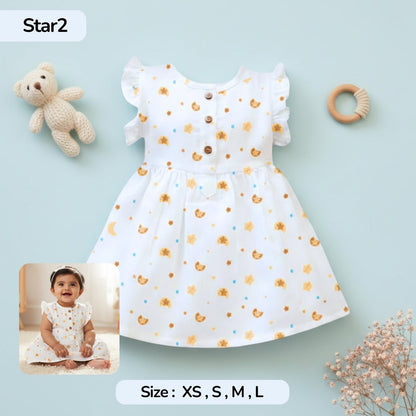 Pack of 2 Summer Muslin Frock