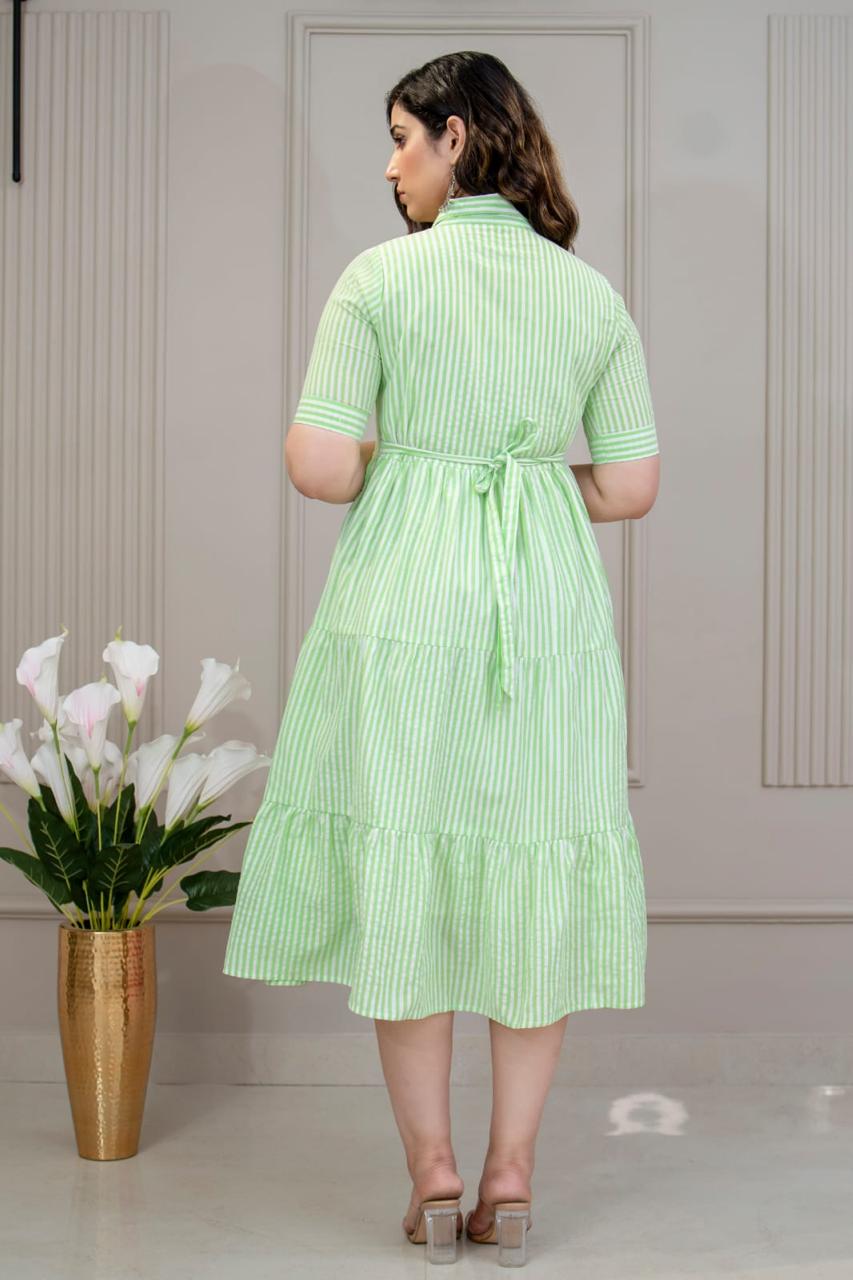 Ayunaa Cotton long style feeding gown
