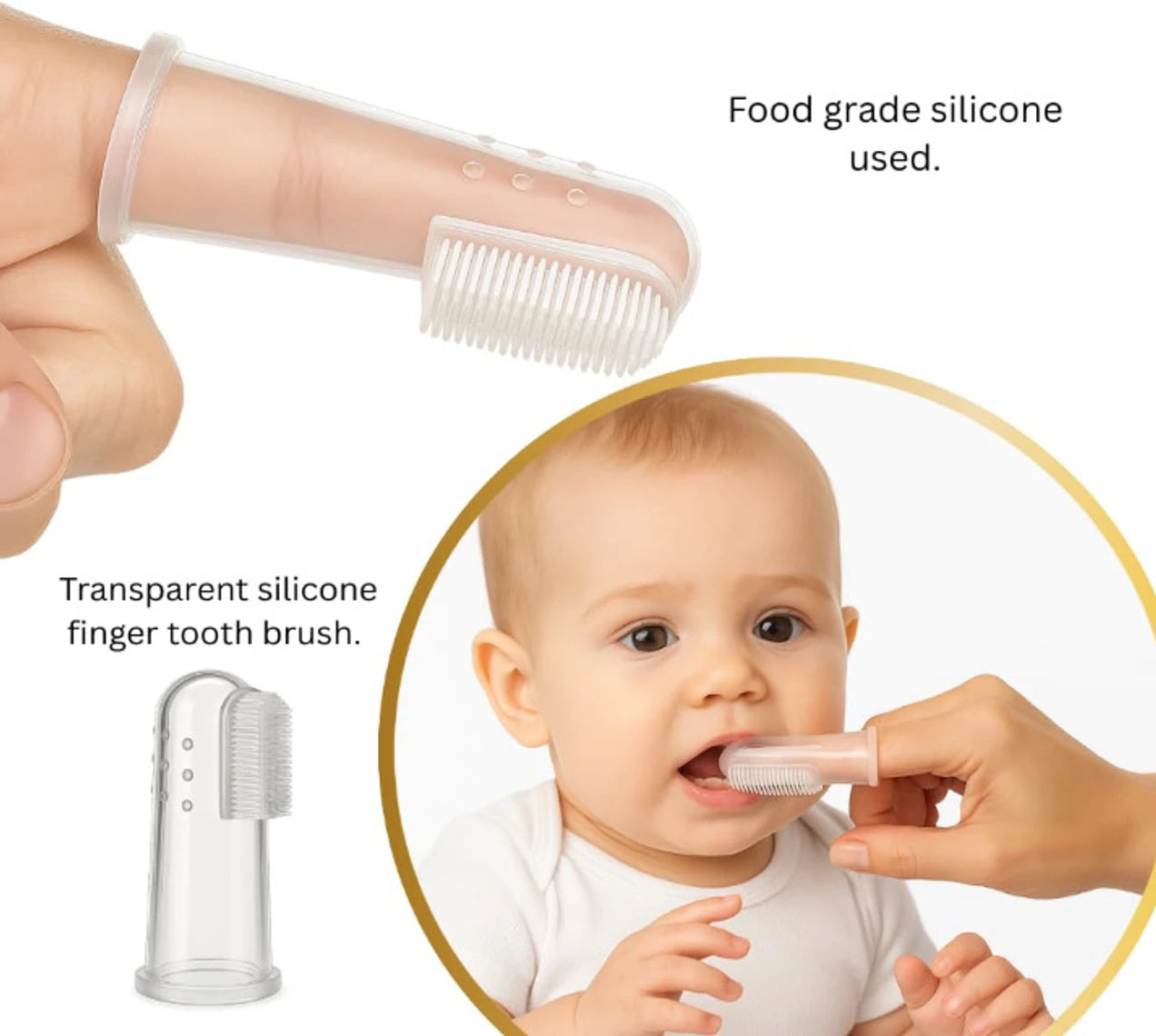 Baby Care Must-Haves ✨ Finger Brush | Water Teether | Baby Pacifier | Musical Hair Comb