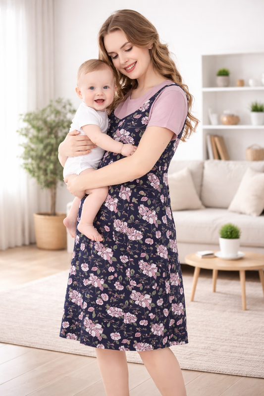 Feeding Maternity Night Gown