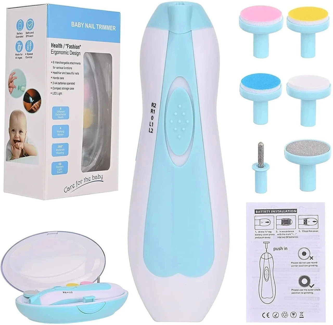 Electric Baby Nail Cutter for Baby – Safe & Gentle